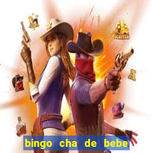 bingo cha de bebe cartelas para imprimir